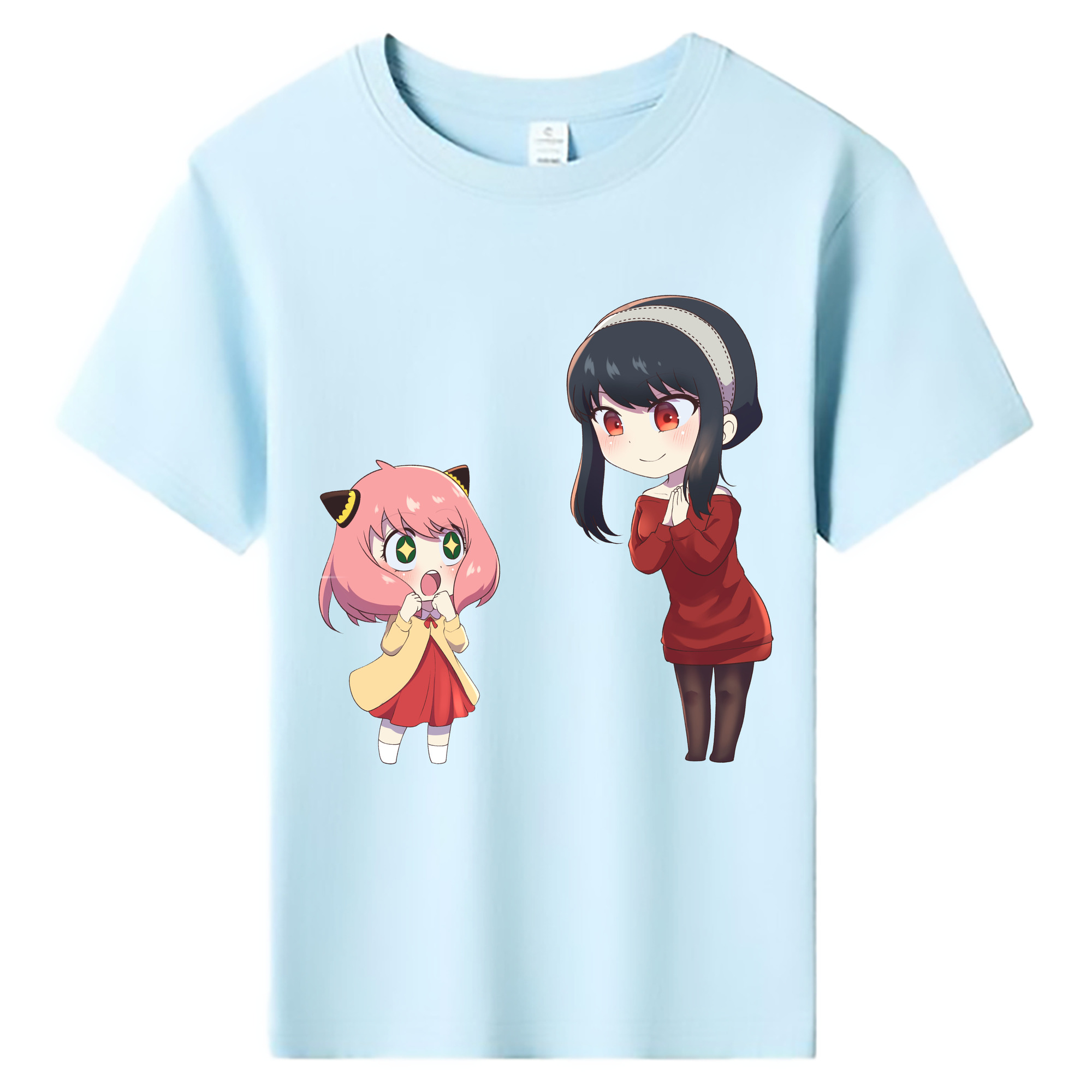 （画像用） SPY×FAMILY间谍家家酒 綿100％キッズTシャツ（フロントプリント）